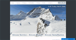 Desktop Screenshot of hintech-aircon.com